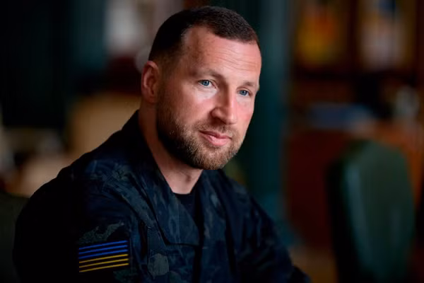 Tân Bộ trưởng quốc phòng Ukraine Yevhenii Khmara.