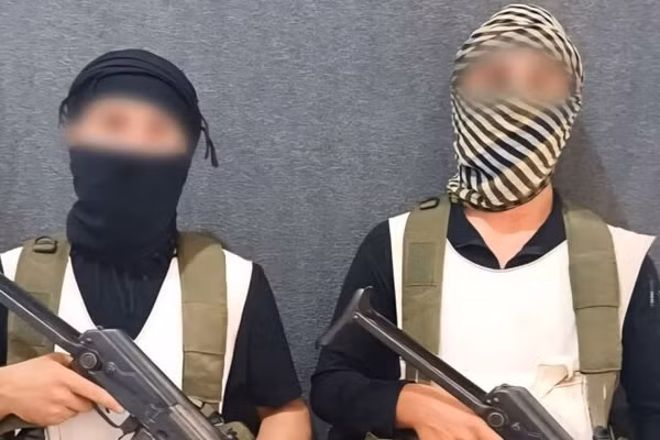 Các tay súng IS ở Syria.