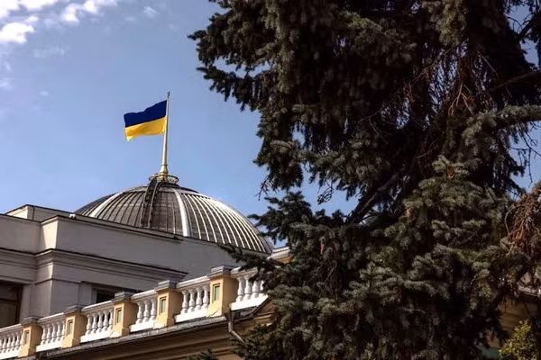 Tòa nhà Quốc hội Ukraine.