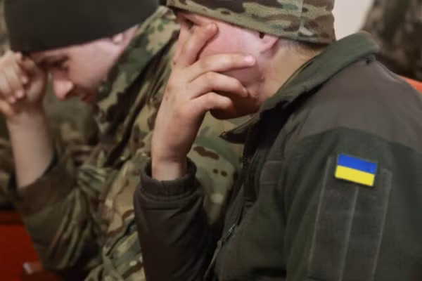 Binh sĩ Ukraine.