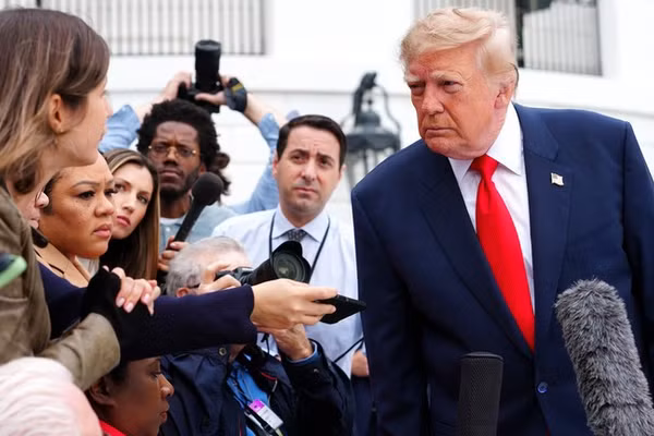 Tổng thống Mỹ Donald Trump.
