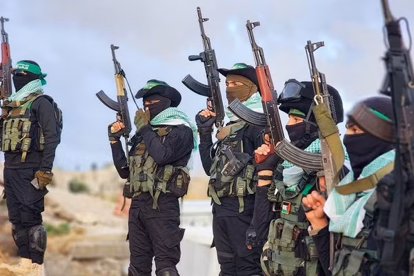 Các tay súng Hamas.