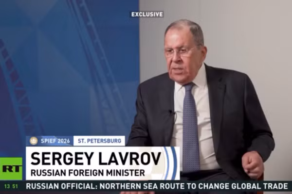 Ngoại trưởng Nga Sergey Lavrov.