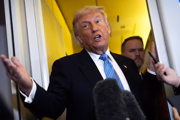 Tổng thống Mỹ Donald Trump.