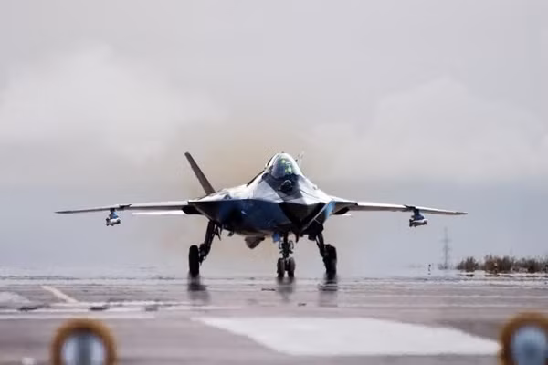 Chiến đấu cơ Su-57 của Nga.