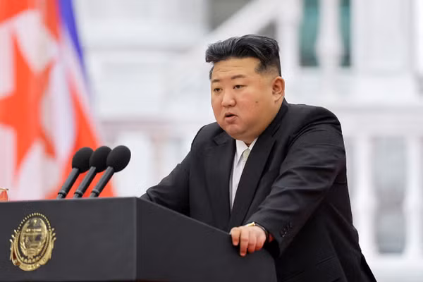 Chủ tịch Triều Tiên Kim Jong-un.