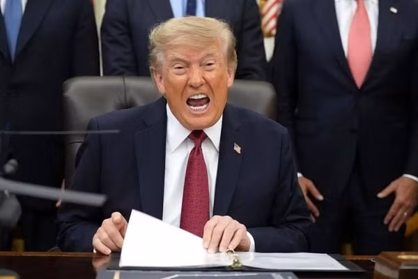 Tổng thống Mỹ Donald Trump.