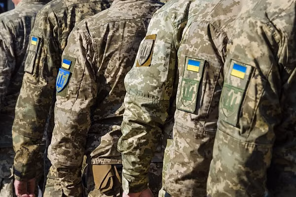 Binh sĩ quân đội Ukraine.