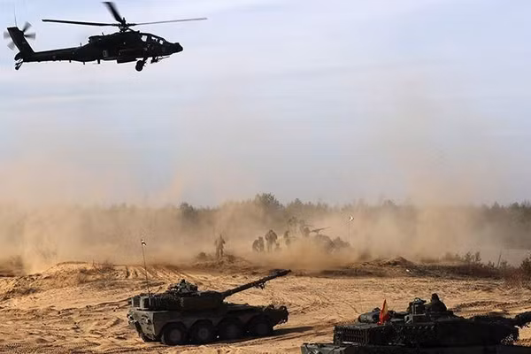 Một cuộc tập trận của NATO.