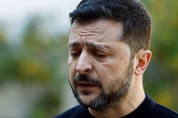 Tổng thống Ukraine Vladimir Zelensky.