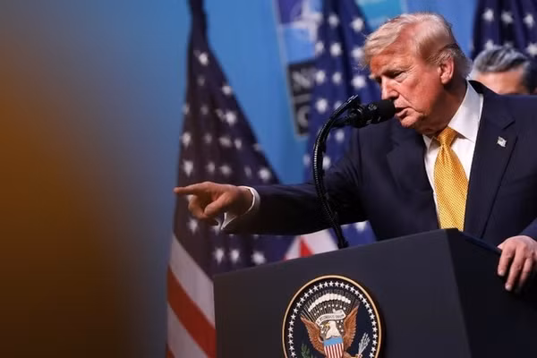 Tổng thống Mỹ Donald Trump.