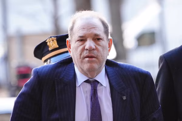 Cựu trùm điện ảnh Hollywood Harvey Weinstein.