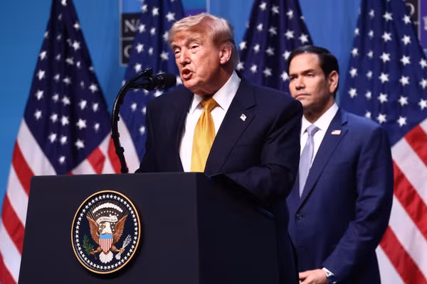 Tổng thống Mỹ Donald Trump.