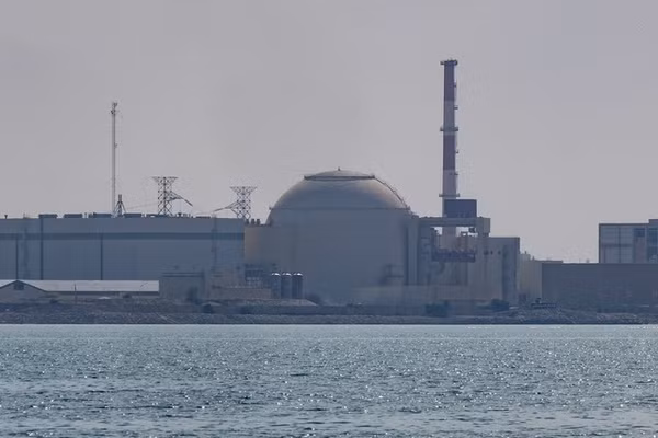 Nhà máy điện hạt nhân Bushehr của Iran.