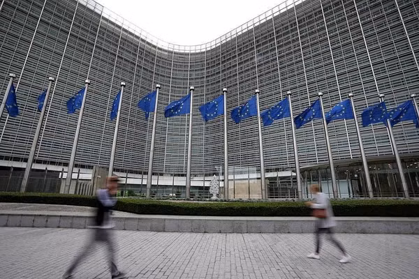 Trụ sở EU tại Brussels, Bỉ.
