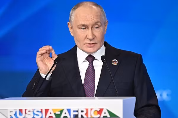 Tổng thống Nga Vladimir Putin.