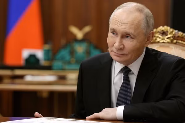 Tổng thống Nga Vladimir Putin.