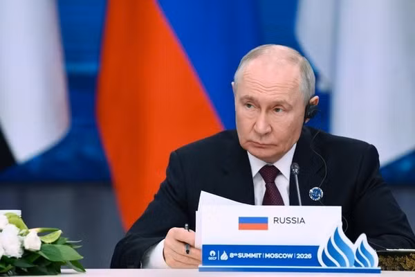 Tổng thống Nga Vladimir Putin.