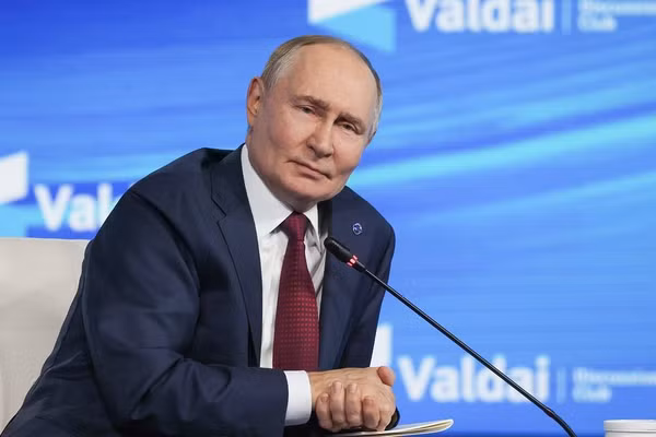 Tổng thống Nga Vladimir Putin.