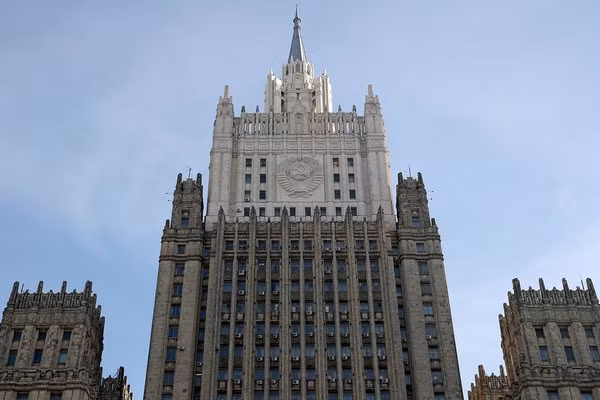 Trụ sở Bộ Ngoại giao Nga ở Moscow.