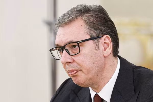 Tổng thống Serbia Aleksandar Vucic.