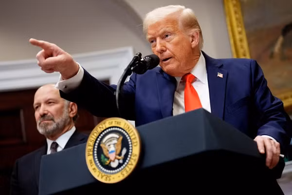Tổng thống Mỹ Donald Trump.