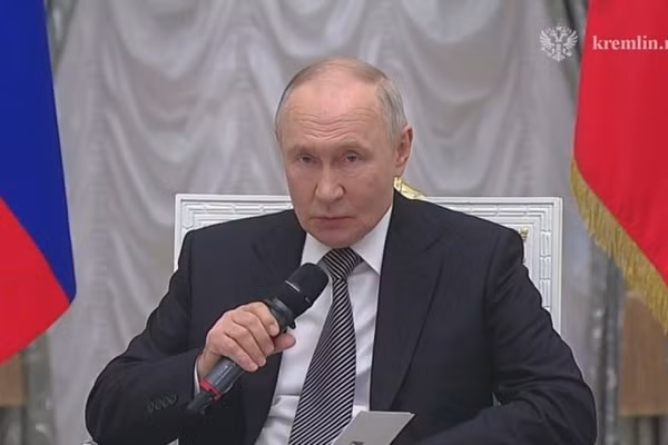 Tổng thống Nga Vladimir Putin.