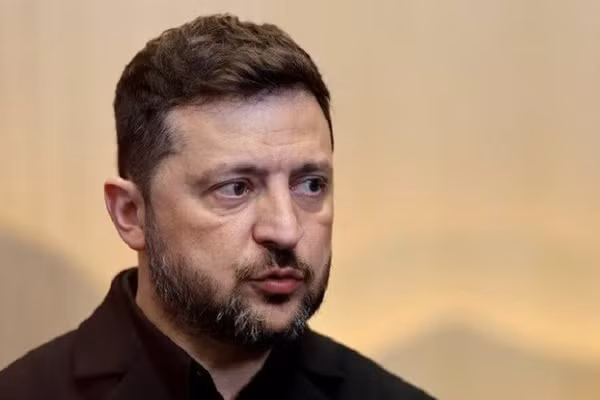 Tổng thống Ukraine Vladimir Zelensky.