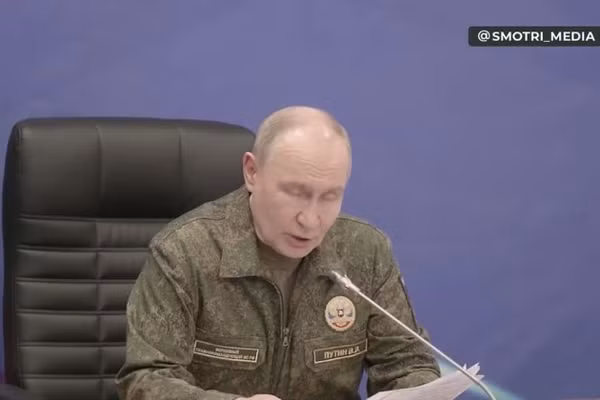 Tổng thống Nga Vladimir Putin.