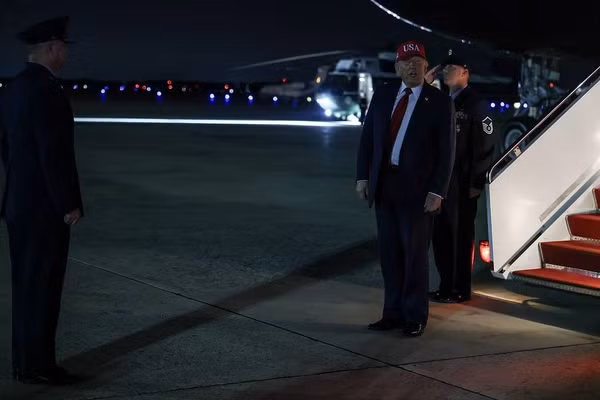 Tổng thống Mỹ Donald Trump.