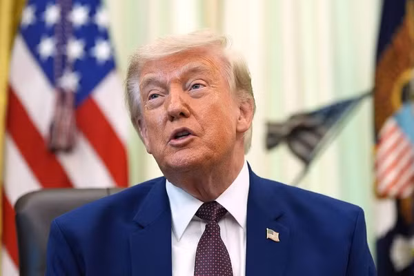 Tổng thống Mỹ Donald Trump.