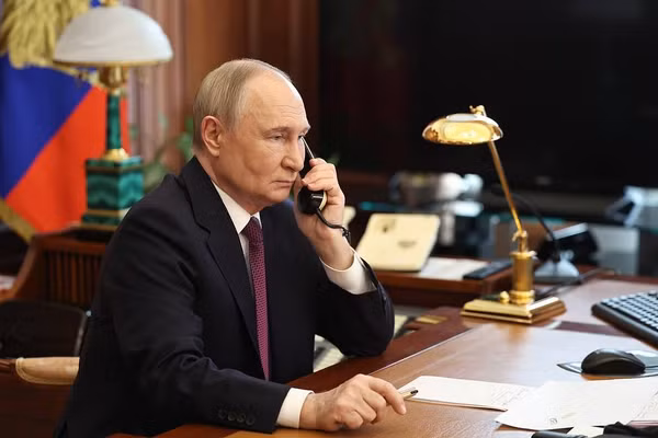 Tổng thống Nga Vladimir Putin.