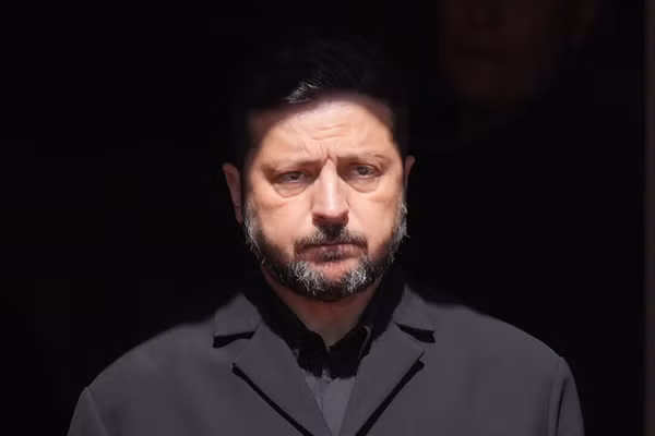 Tổng thống Ukraine Vladimir Zelensky.