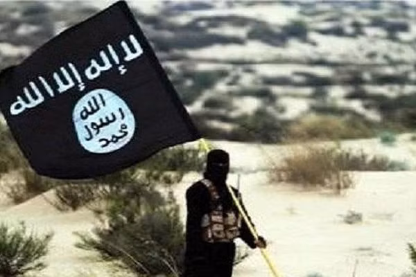 Một tay súng IS ở Syria.