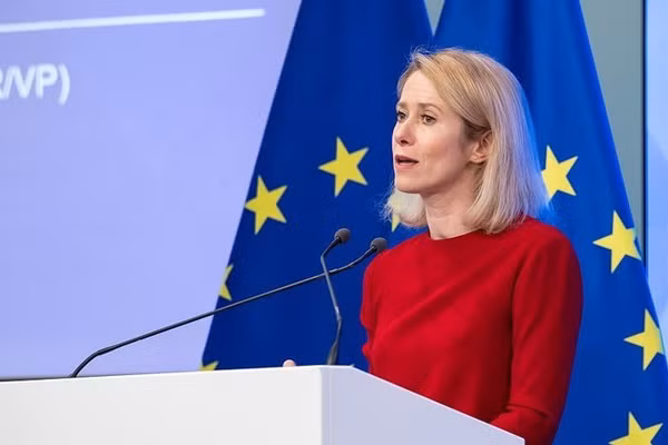 Nhà ngoại giao hàng đầu của EU, Kaja Kallas.