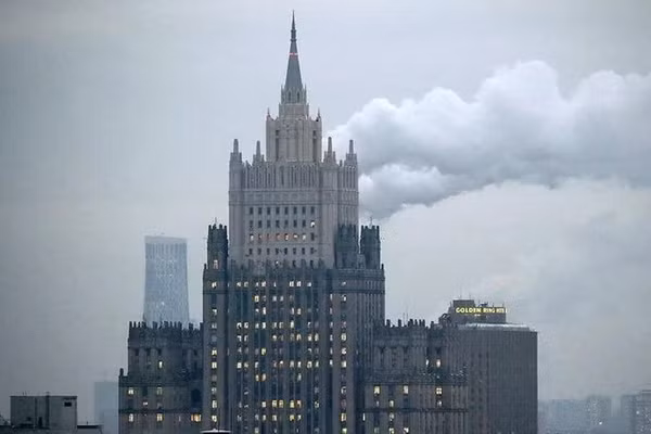 Trụ sở Bộ Ngoại giao Nga ở Moscow.