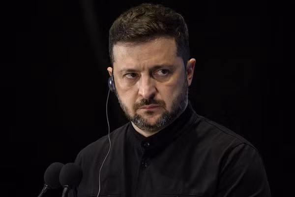 Tổng thống Ukraine Vladimir Zelensky.