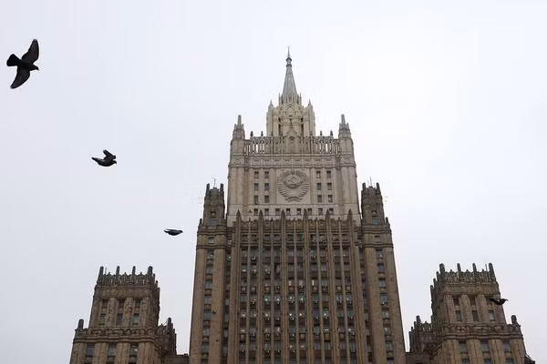 Trụ sở Bộ Ngoại giao Nga ở Moscow.