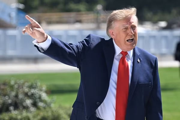Tổng thống Mỹ Donald Trump.