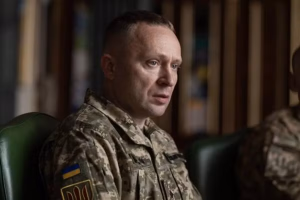 Tân Tư lệnh Lực lượng vũ trang Ukraine Mykhailo Drapatiy.