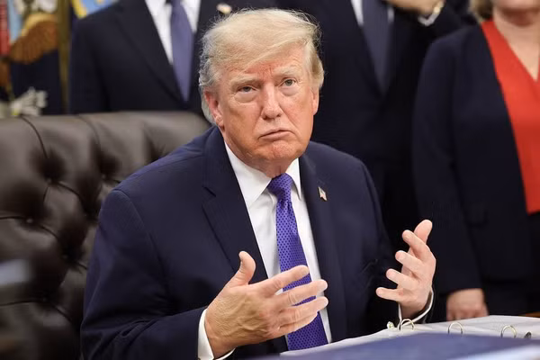 Tổng thống Mỹ Donald Trump.