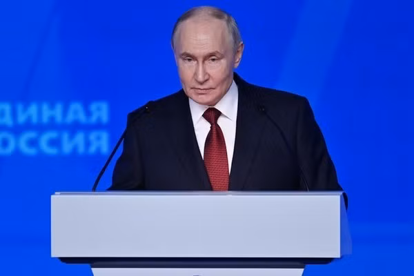 Tổng thống Nga Vladimir Putin.