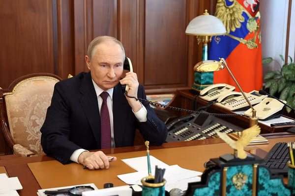 Tổng thống Nga Vladimir Putin.