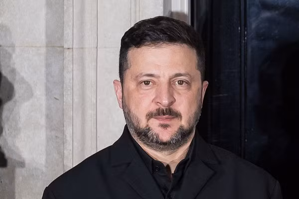 Tổng thống Ukraine Vladimir Zelensky.
