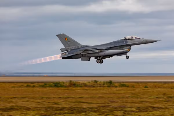 Chiến đấu cơ F-16 của Bỉ.