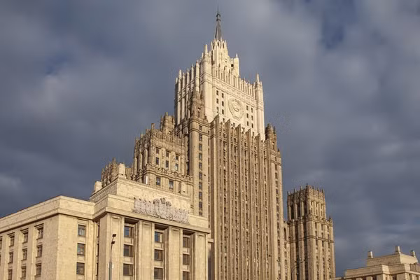 Trụ sở Bộ Ngoại giao Nga ở Moscow.