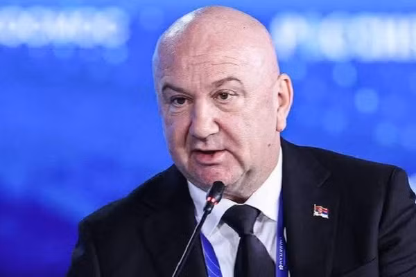 Ông Nenad Popovic, Bộ trưởng không bộ của Serbia phụ trách hợp tác kinh tế quốc tế.