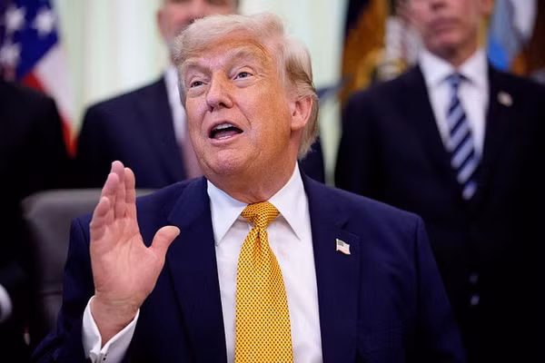 Tổng thống Mỹ Donald Trump.