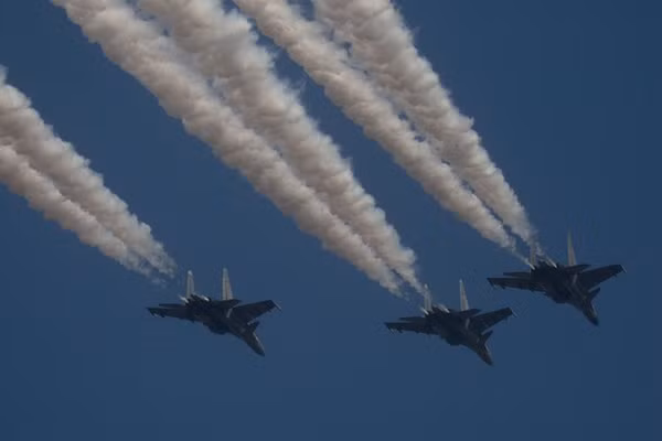 Máy bay chiến đấu Sukhoi 30MKI.