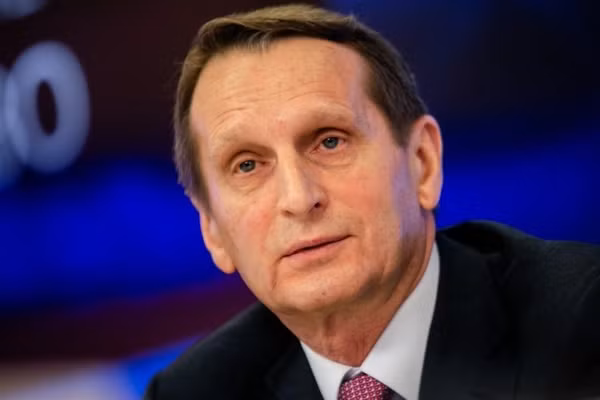 Giám đốc Cơ quan Tình báo Đối ngoại Nga, Sergei Naryshkin.